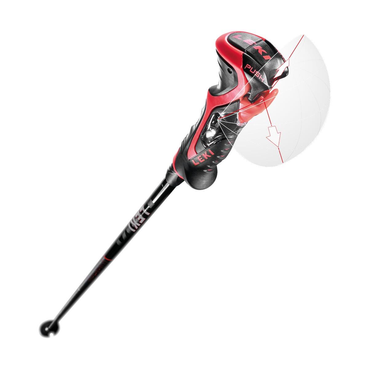 Hole Leki Airfoil 3D Black/Red 2024 130 cm 4/5