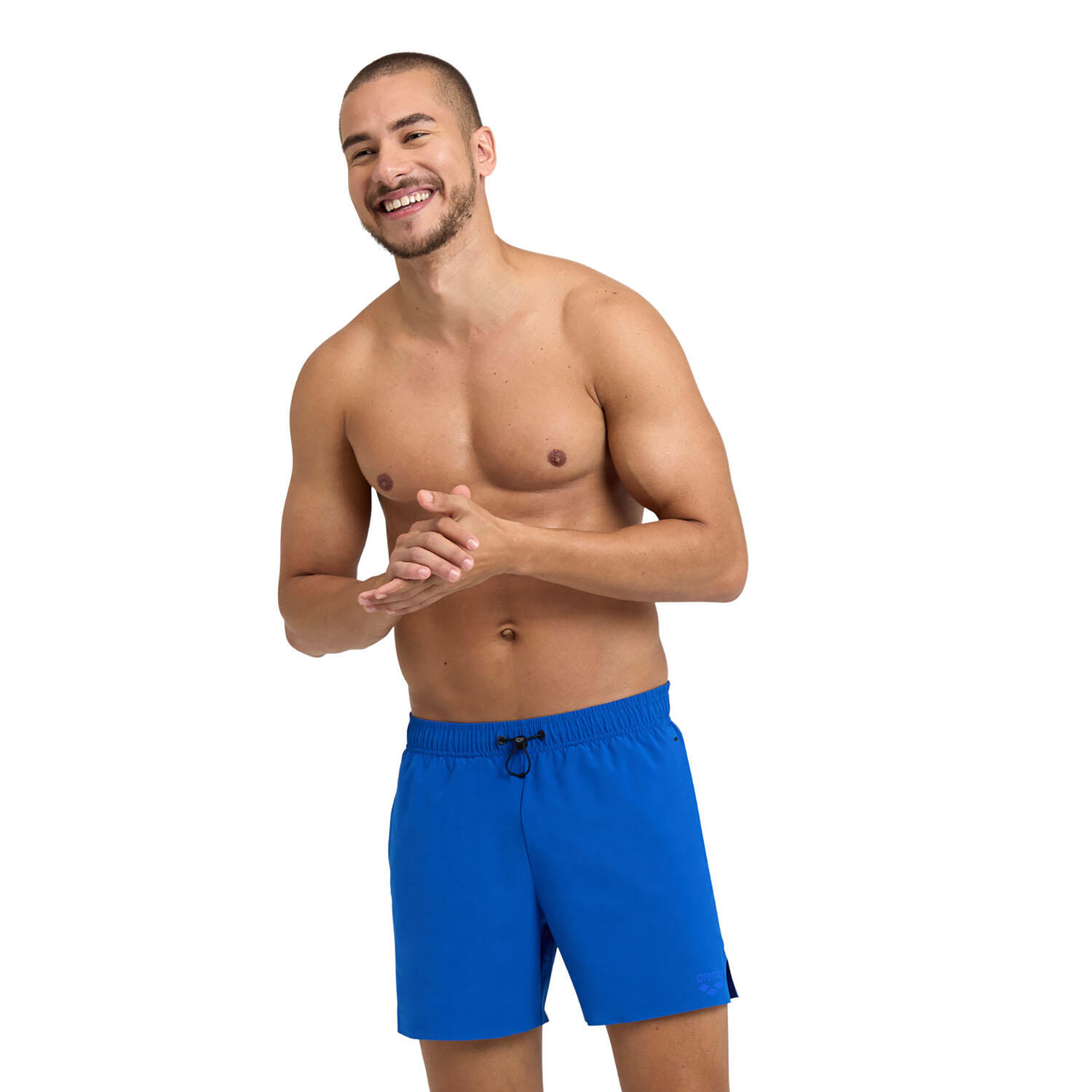 Arena - Shorts De Bain Homme - Evo Solid - Maillot De Bain 1 Pièce - Bleu - 40 M - Decathlon