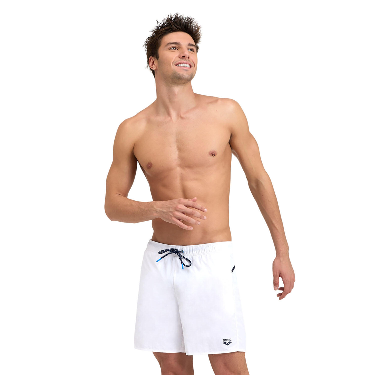 Arena - Shorts De Bain Homme - Pro_file - Maillot De Bain 1 Pièce - Blanc|bleu - 48 Xl - Decathlon