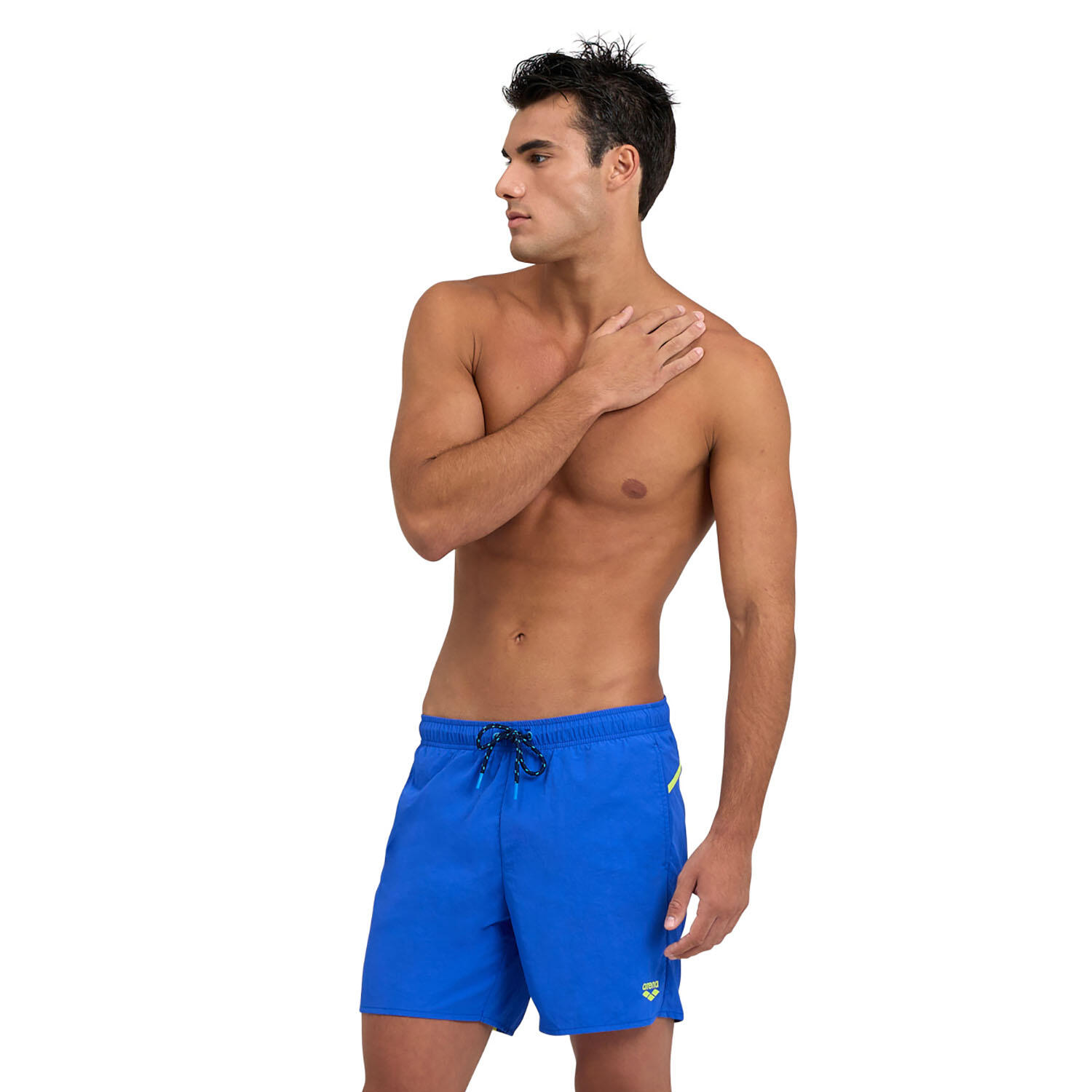 Arena - Shorts De Bain Homme - Pro_file - Maillot De Bain 1 Pièce - Bleu|vert - 42 M/l - Decathlon
