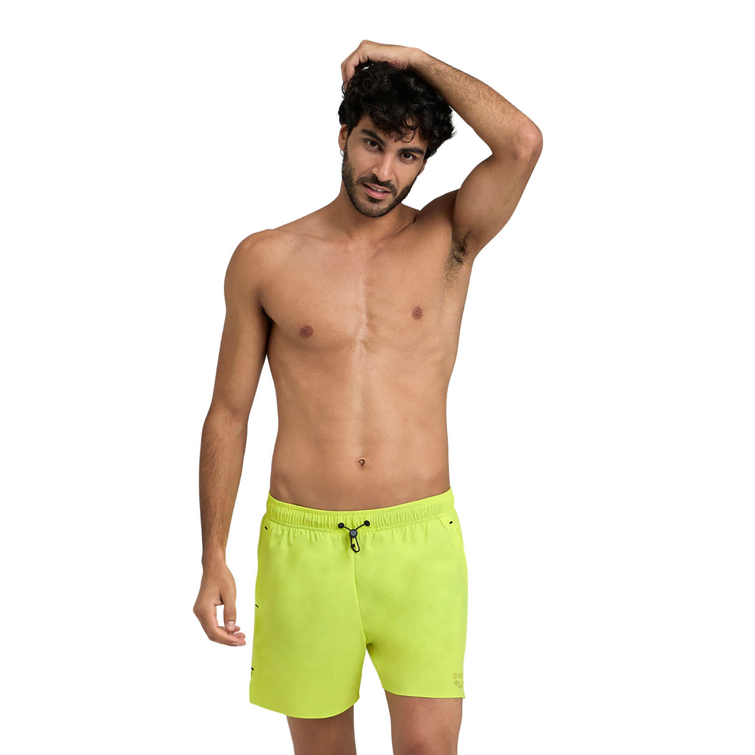Arena - Shorts De Bain Homme - Evo Solid - Maillot De Bain 1 Pièce - Vert - S - Decathlon
