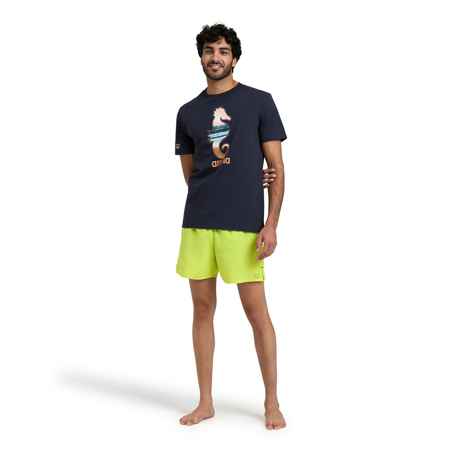 Shorts da spiaggia Uomo - Evo Solid 3/5