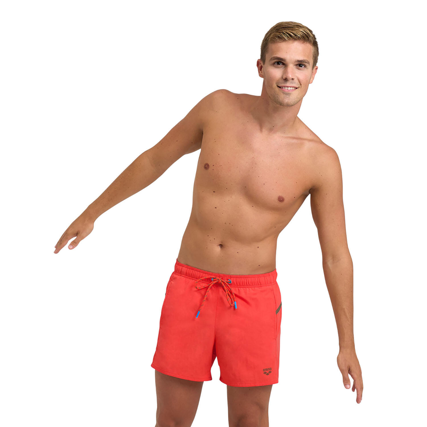 Arena - Shorts De Bain Homme - Pro_file - Maillot De Bain 1 Pièce - Rouge|vert - 52 2xl - Decathlon