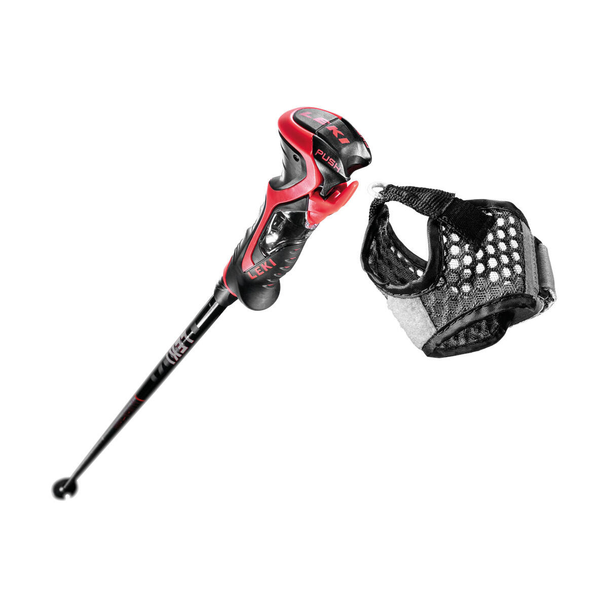 Hole Leki Airfoil 3D Black/Red 2024 130 cm 2/5