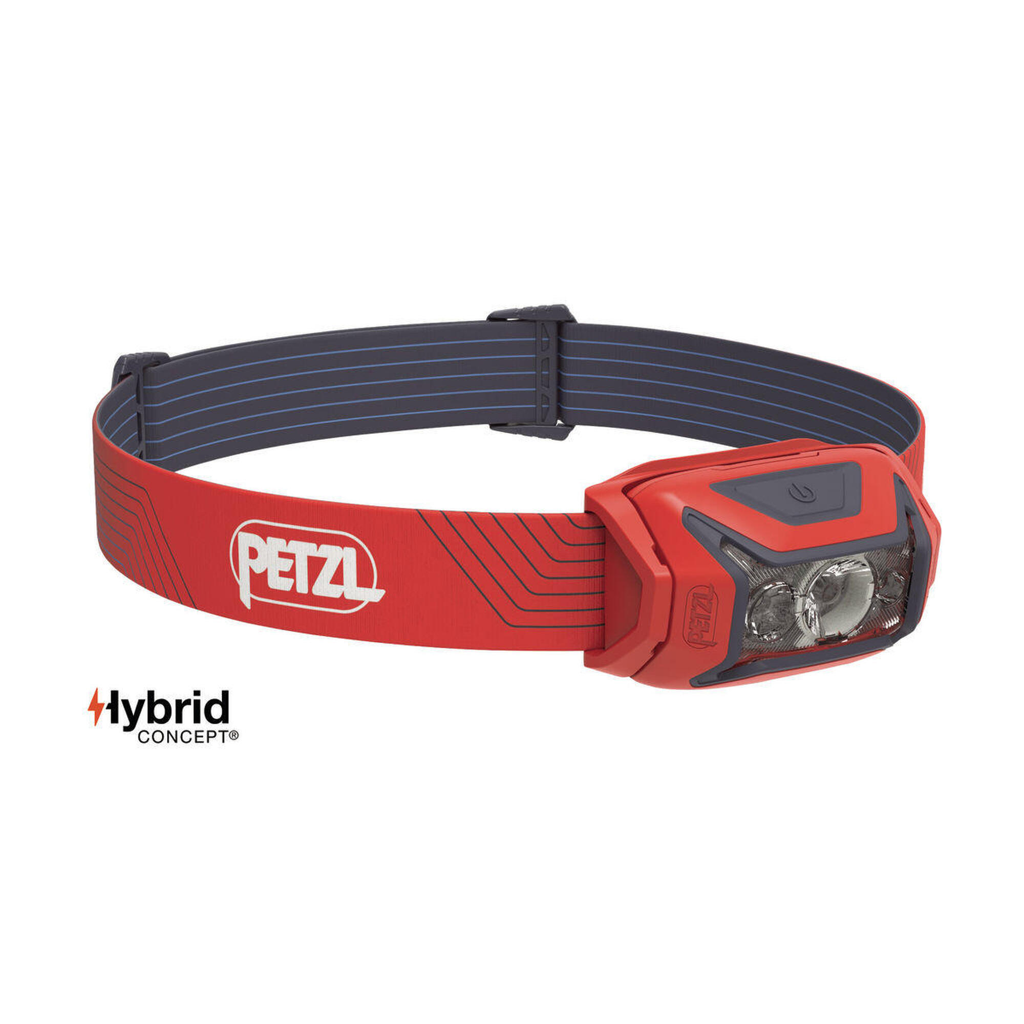 Petzl - Lampe Frontale Actik Rouge Petzl - Lampe Frontale - Gris|rouge - Taille Unique - Decathlon