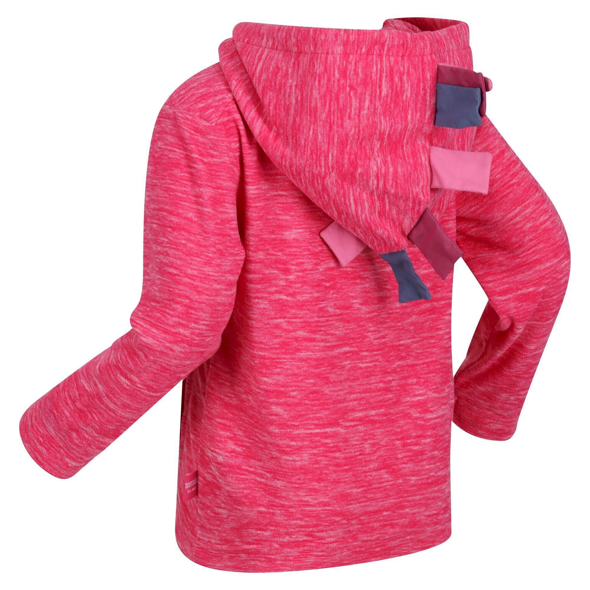 Children's hooded jacket (Candy pink)