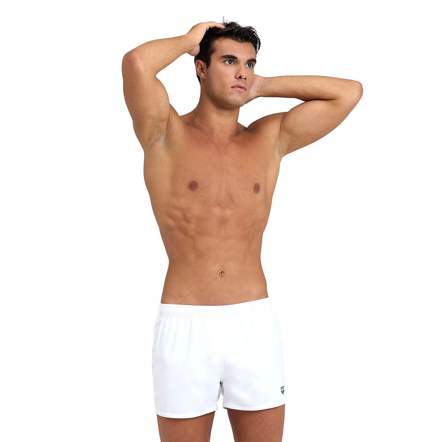 Arena - Shorts De Bain Homme - Fundamentals X-short R - Maillot De Bain 1 Pièce - Blanc|bleu - 48 Xl - Decathlon