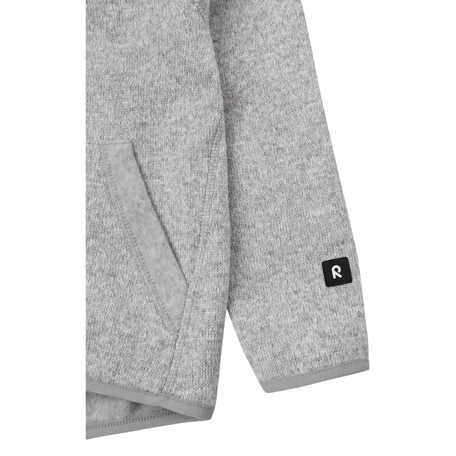 Giacca in pile per bambini Hopper Melange grigio 6/7