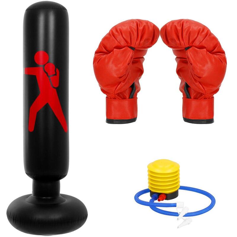 Worek bokserski dla dzieci zestaw z rękawicami worek treningowy 160 cm