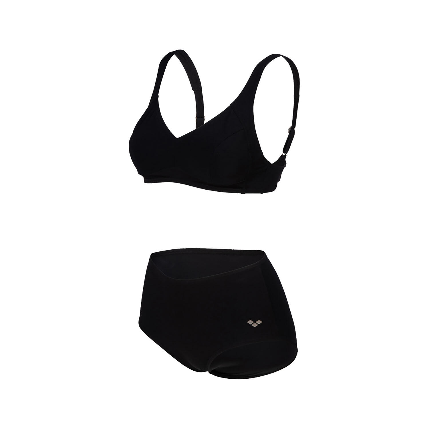 Arena - Maillot De Bain Deux-pièces Femme - Bodylift Manuela C Cup - Maillot De Bain 2 Pièces - Noir - 42 M/l - Decathlon