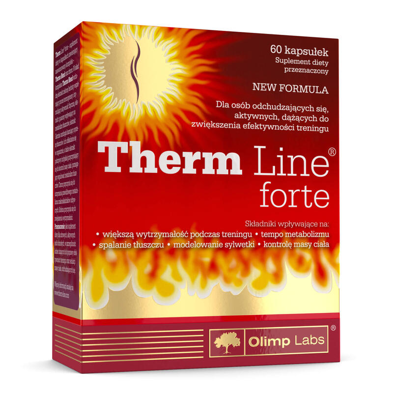 Spalacz tłuszczu Olimp Therm Line® Forte New Formula - 60 Kapsułek