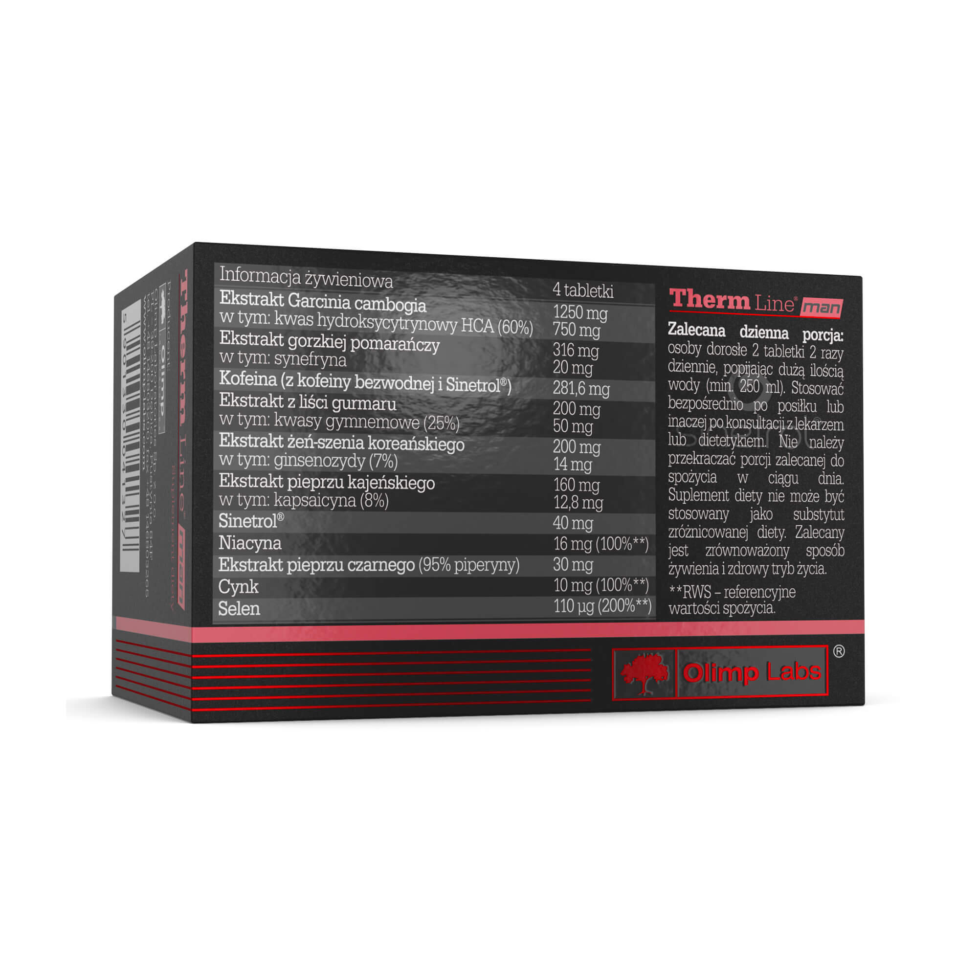 Spalacz tłuszczu Olimp Therm Line® Fast - 60 Tabletek 2/4