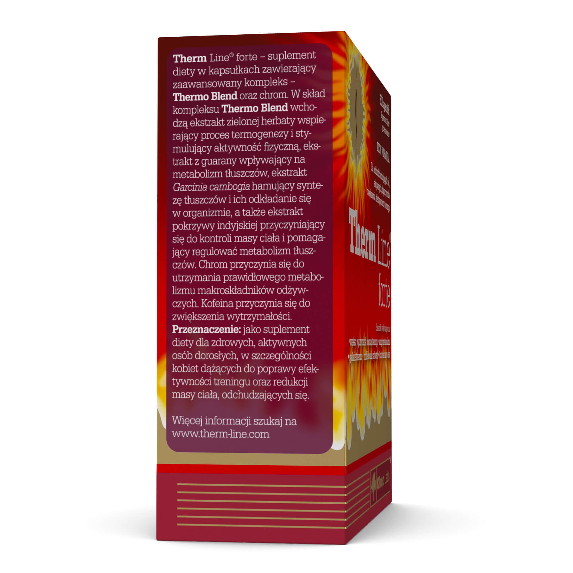 Spalacz tłuszczu Olimp Therm Line® Forte New Formula - 60 Kapsułek 4/4