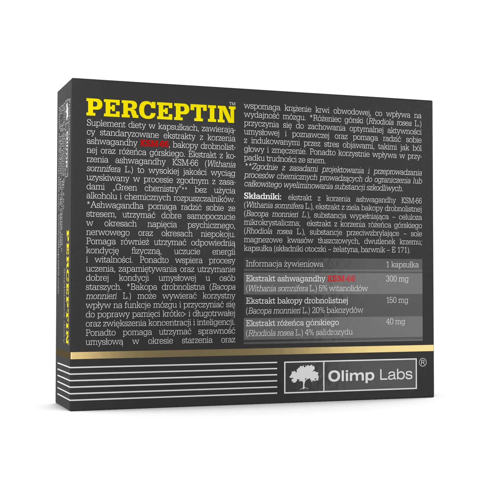 Olimp Labs Perceptin - mentális egészség javító - 30 kapsz. 2/4