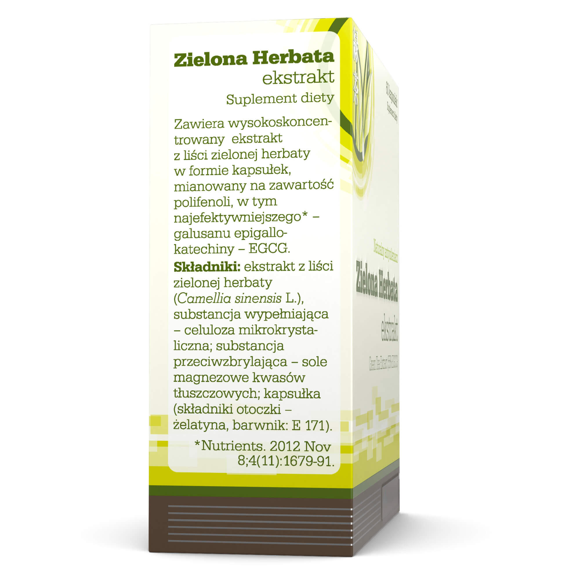 Zielona Herbata Olimp - 60 Kapsułek 3/4