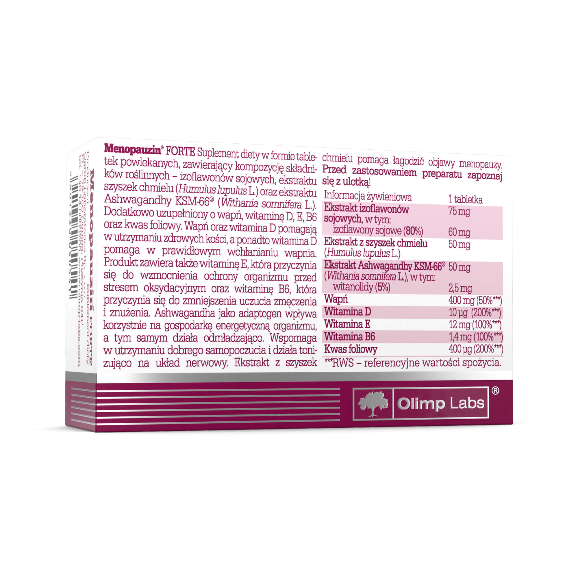 Menopauzin® Forte Olimp - 30 Tabletek 2/4