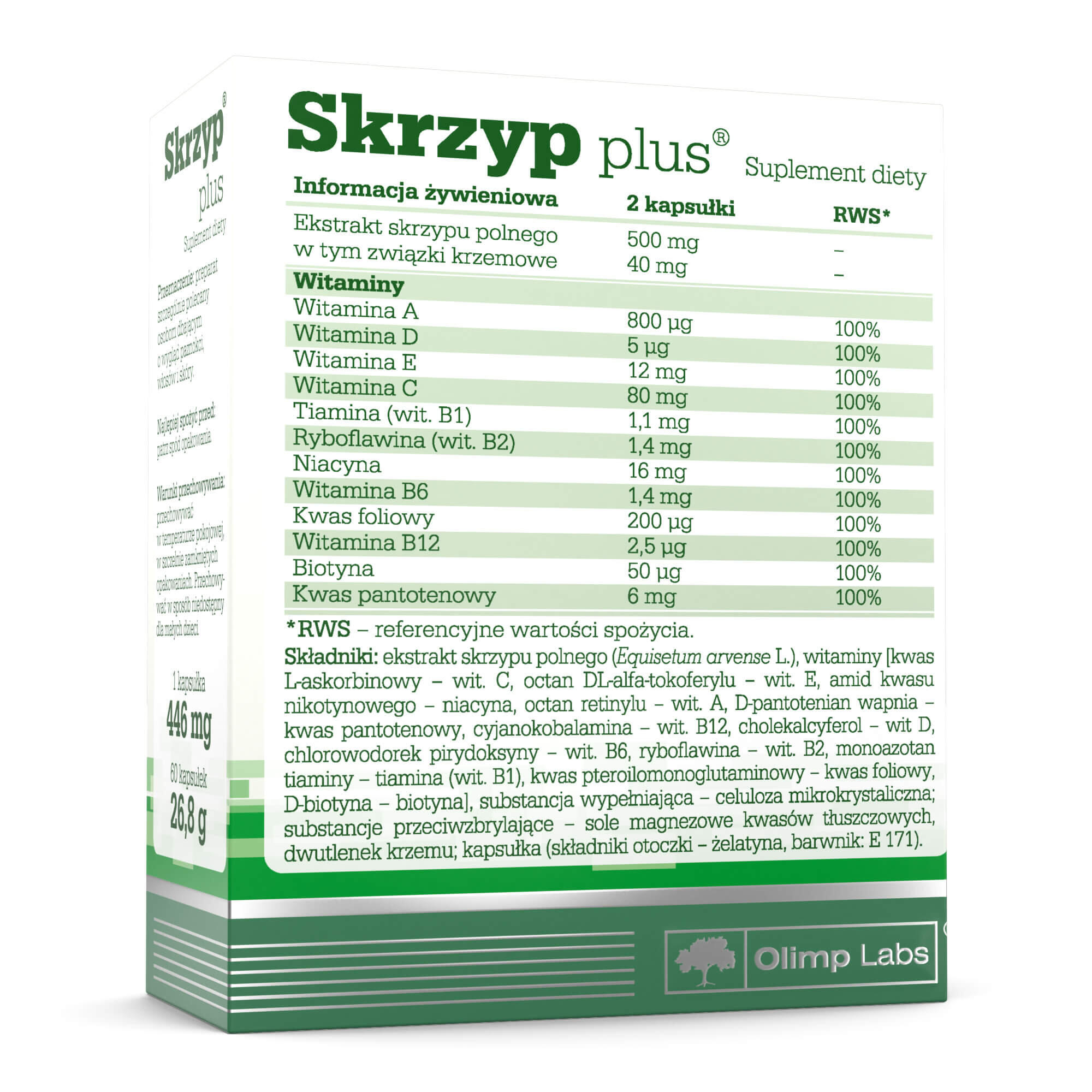 Skrzyp Plus® Olimp  - 60 Kapsułek 2/4