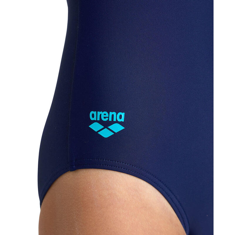 Arena G Swimsuit Swim Pro Back Graphic L Black-Turquoise