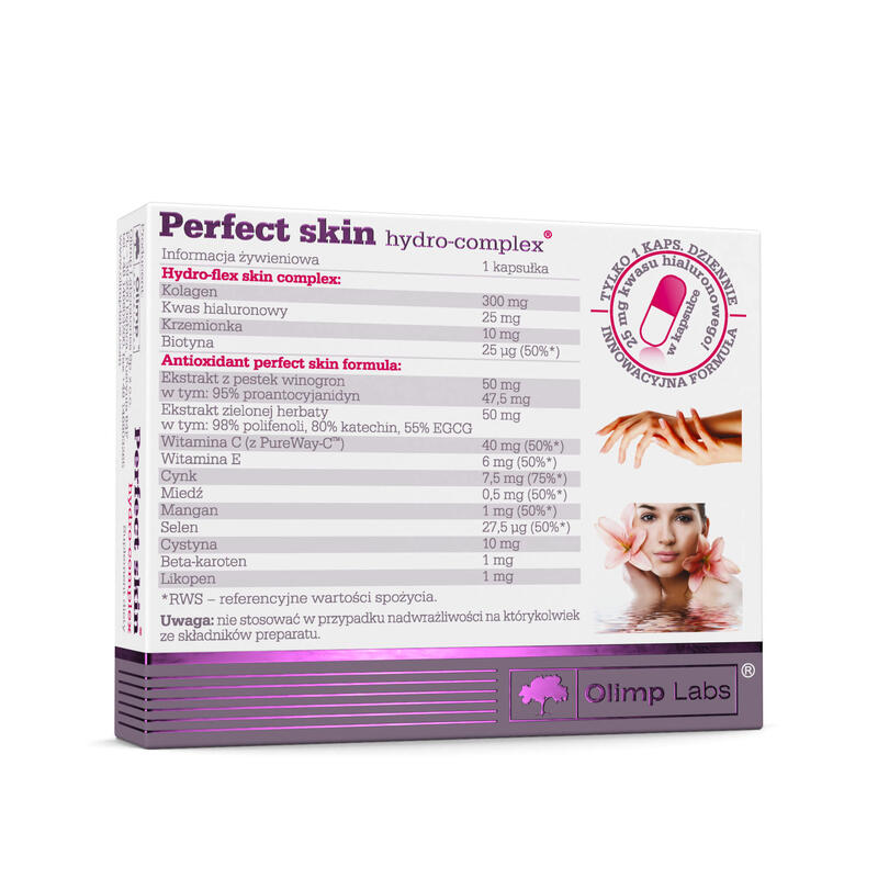 Perfect skin hydro-complex® Olimp - 30 Kapsułek