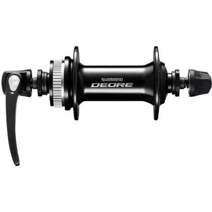 Shimano Deore HB-M6000 Vorderradnabe 32 Loch 100 mm schwarz.