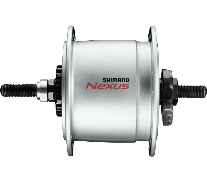 SHIMANO Shimano Nexus DH-C6000-3R dinamo mozzo 3 W 36 fori argento.