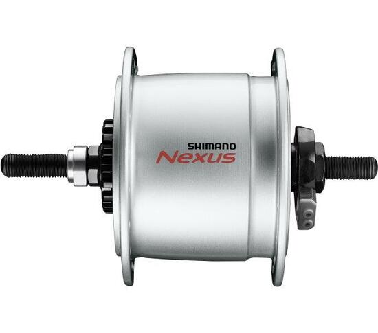 Shimano Nexus DH-C6000-3R dinamo mozzo 3 W 36 fori argento.