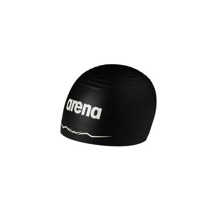 Bonnet de bain Arena Aquaforce Wave Noir/Blanc