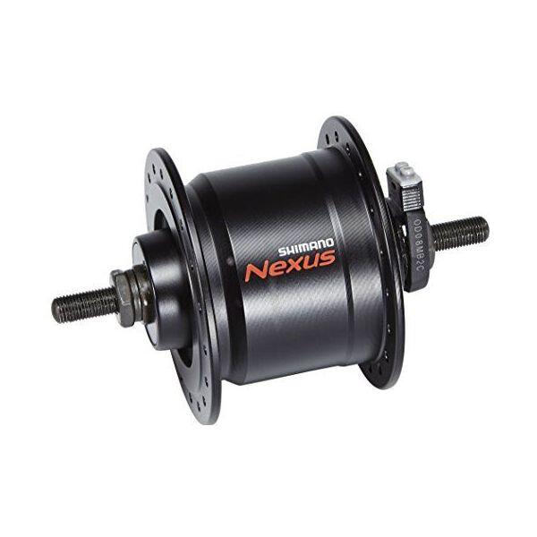 Naafdynamo Nexus DH-C6000-3R 3 Watt - 36 gaats - rollerbrakes - zwart 3/3