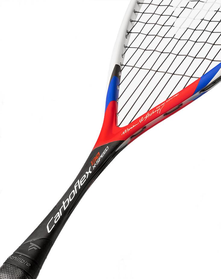 Tecnifibre Carboflex 130 X-Speed Squash Racket & Cover 2/3
