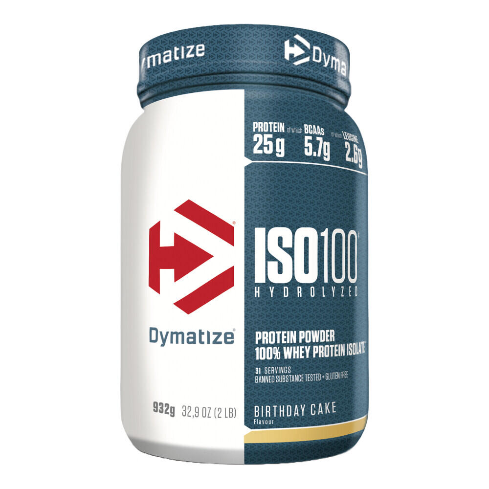 DYMATIZE Dymatize ISO 100 (932g) Birthday Cake - Eiwitten - Wei-eiwit isolaat