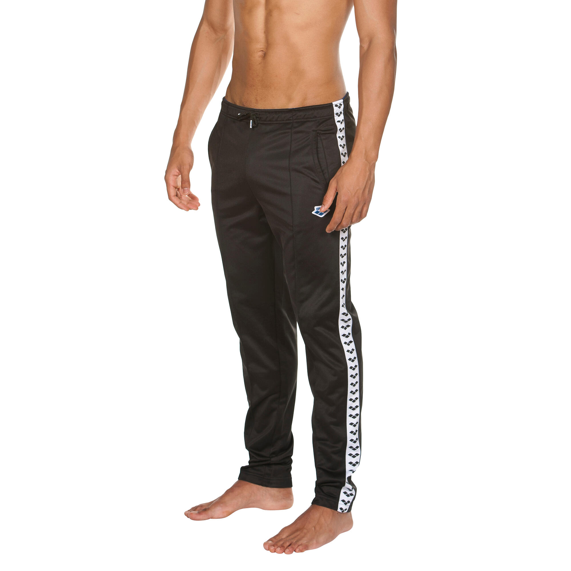 Arena - Pantalon De Running Et Gym Homme - Relax Iv Team - Pantalons - Blanc|noir - 48 Xl - Decathlon
