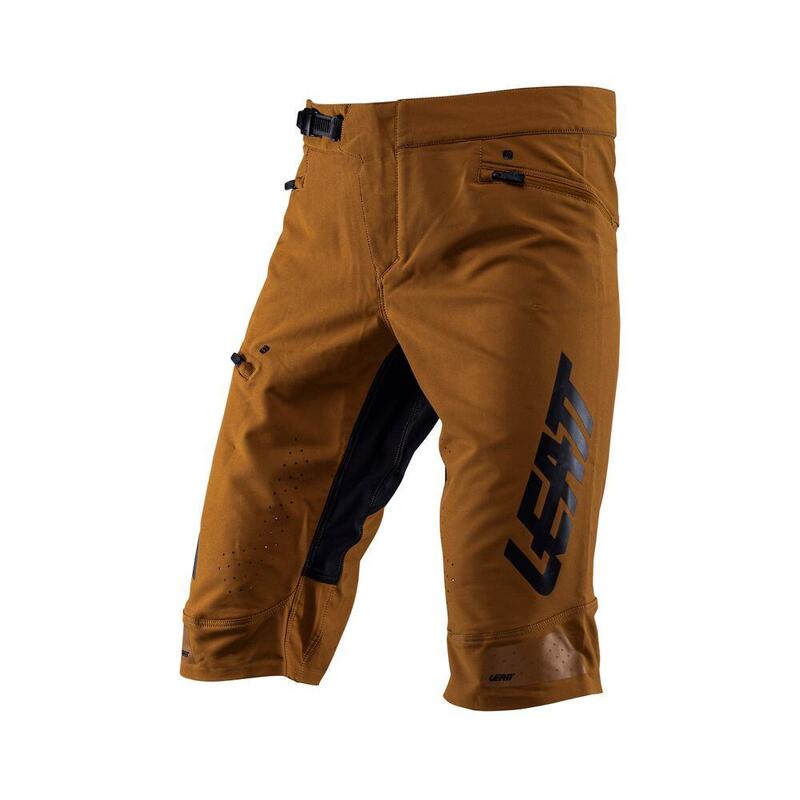 Pantaloncini MTB Gravity 4.0 resistenti ad acqua e fango Marrone Uomo