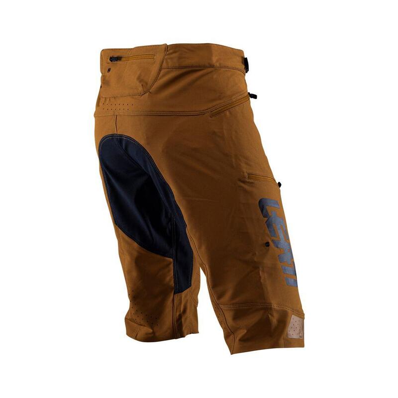 Pantaloncini MTB Gravity 4.0 resistenti ad acqua e fango Marrone Uomo