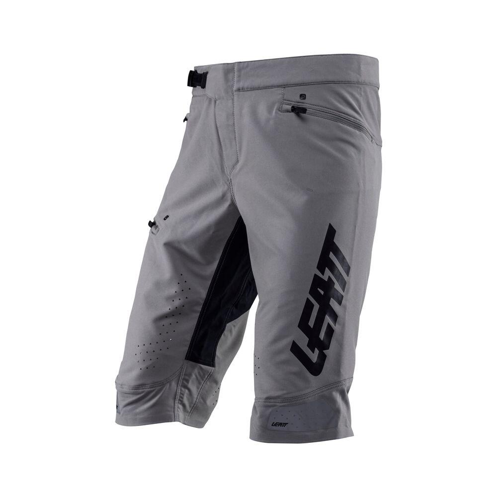 Short VTT Gravity 4.0 résistant à l'eau et à la boue gris homme 3/5