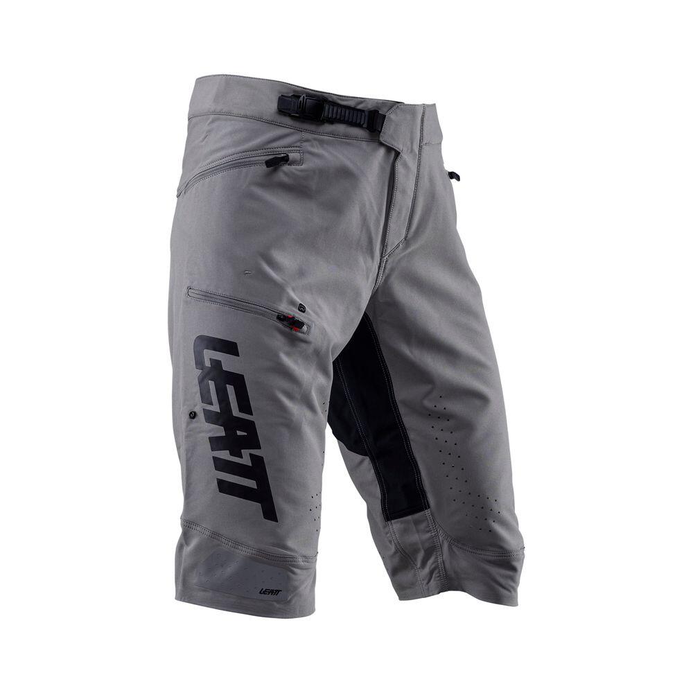 LEATT Pantaloncini MTB Gravity 4.0 resistenti ad acqua e fango Grigio Uomo