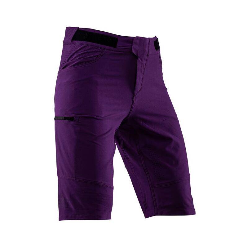 Pantaloncini MTB Trail 3.0 con vestibilità comoda Viola Uomo