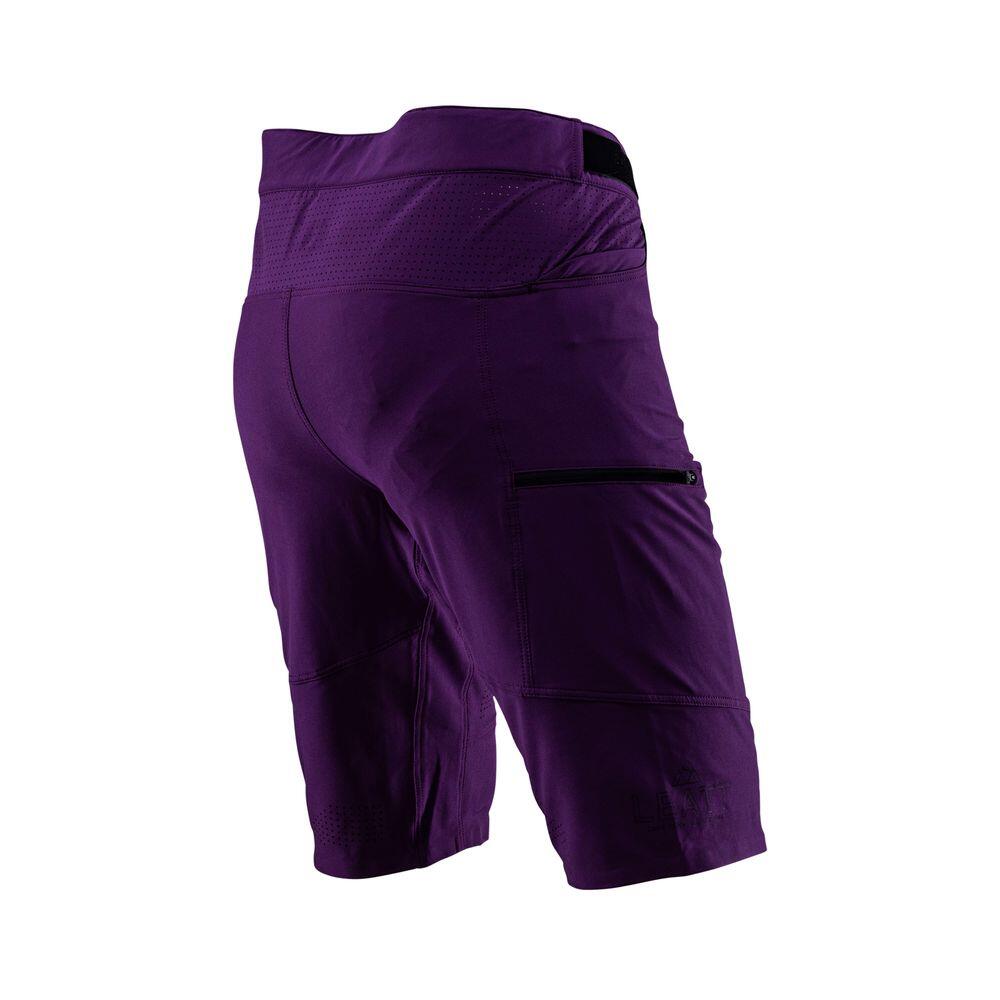 Pantaloncini MTB Trail 3.0 con vestibilità comoda Viola Uomo 2/7
