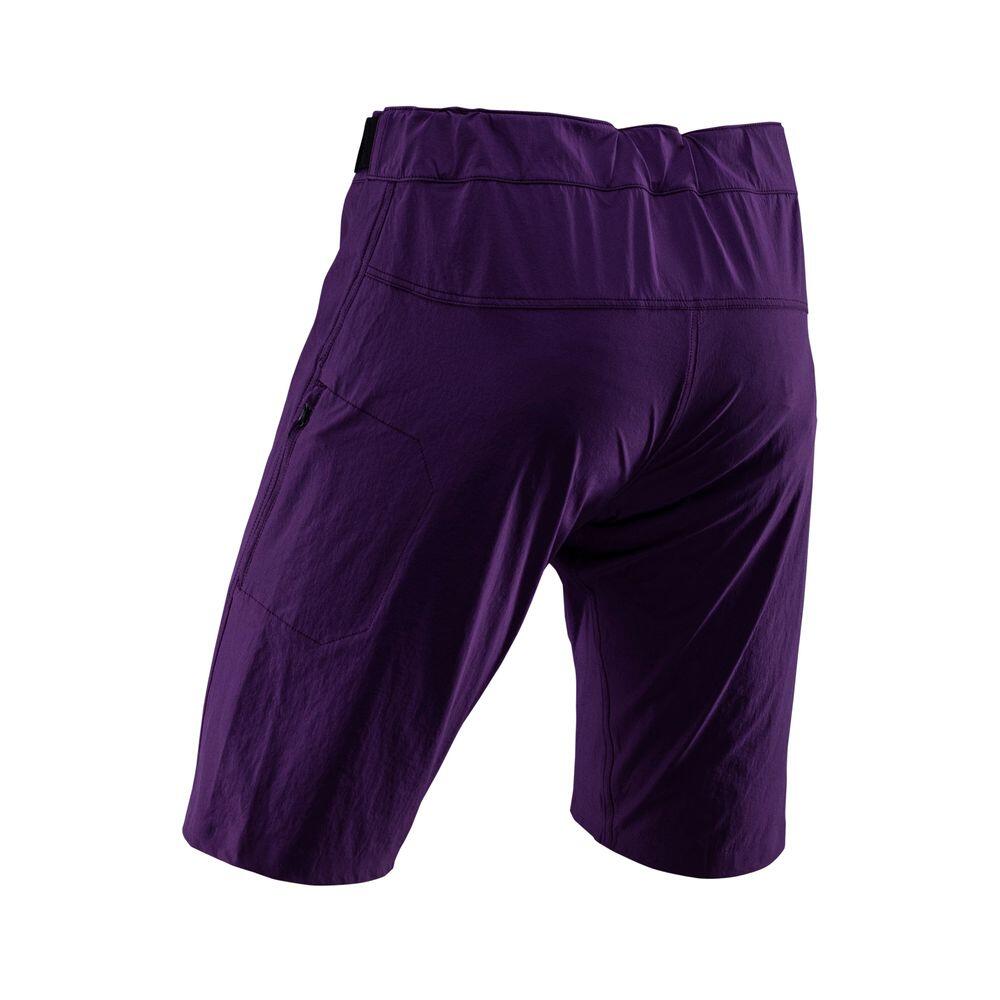 Pantaloncini MTB Trail 1.0 leggeri e ventilati Viola Uomo 2/7