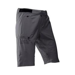 Short VTT Enduro 1.0 gris homme