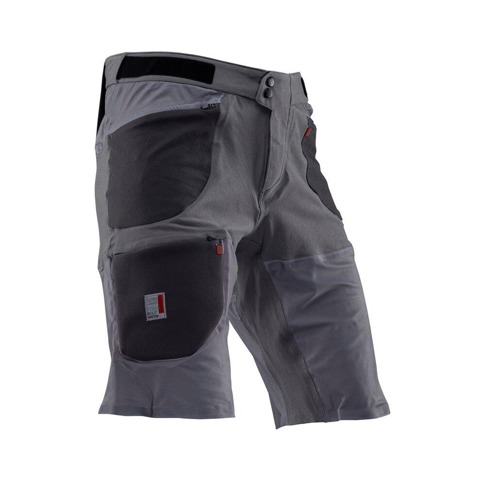 Leatt - Short Vtt Ventilé Et Léger Allmountain 3.0 Gris Homme - Short De Vélo - Gris - 36 Xs - Decathlon