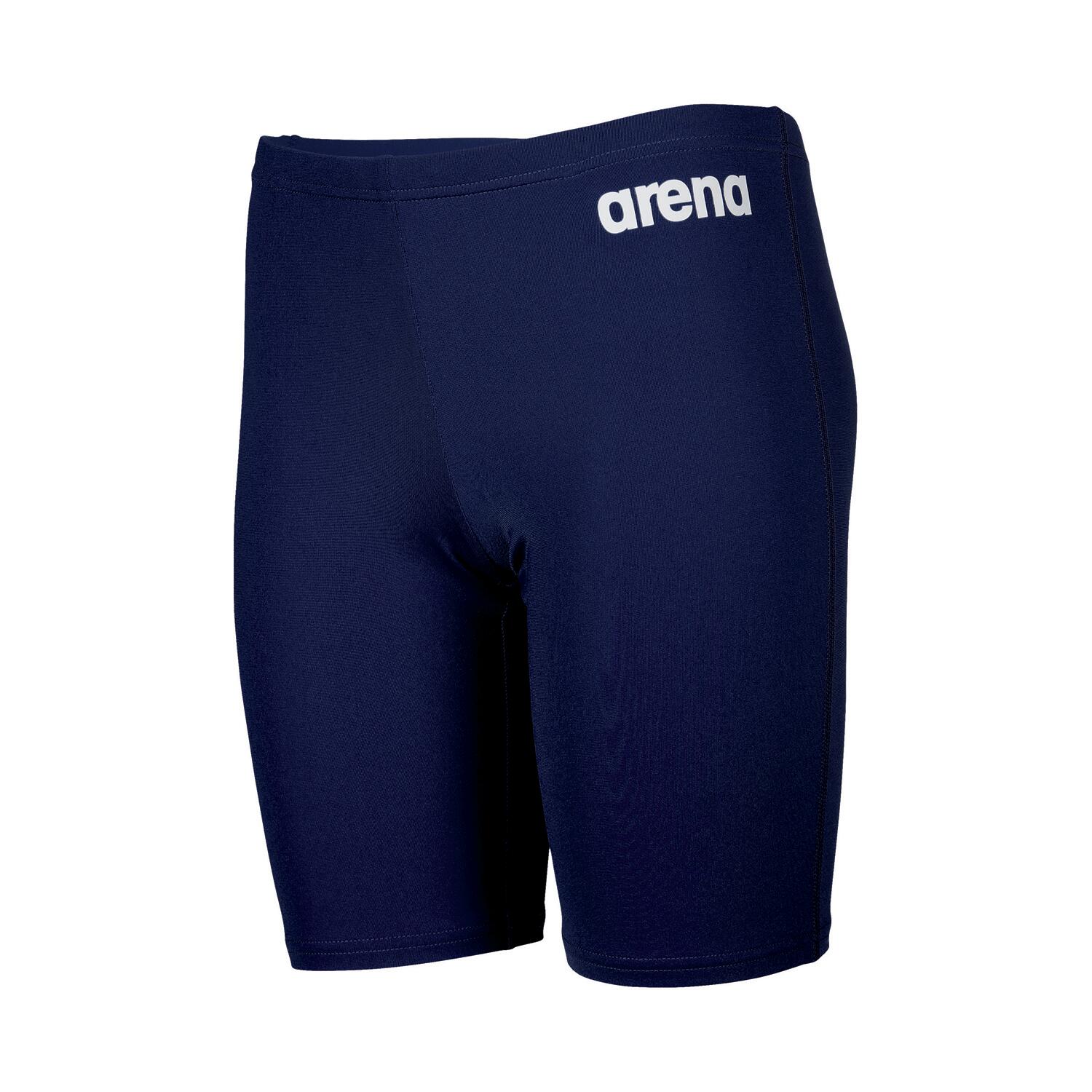 Camisola de natação Arena Boys Team Solid - Marinha/Branco