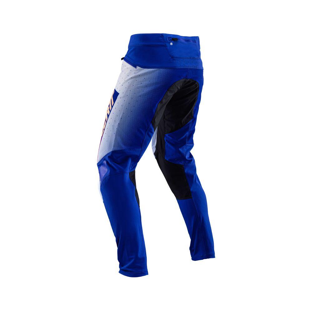 Pantalon VTT Junior Gravity 4.0 Stretch et confortable Bleu 4/5
