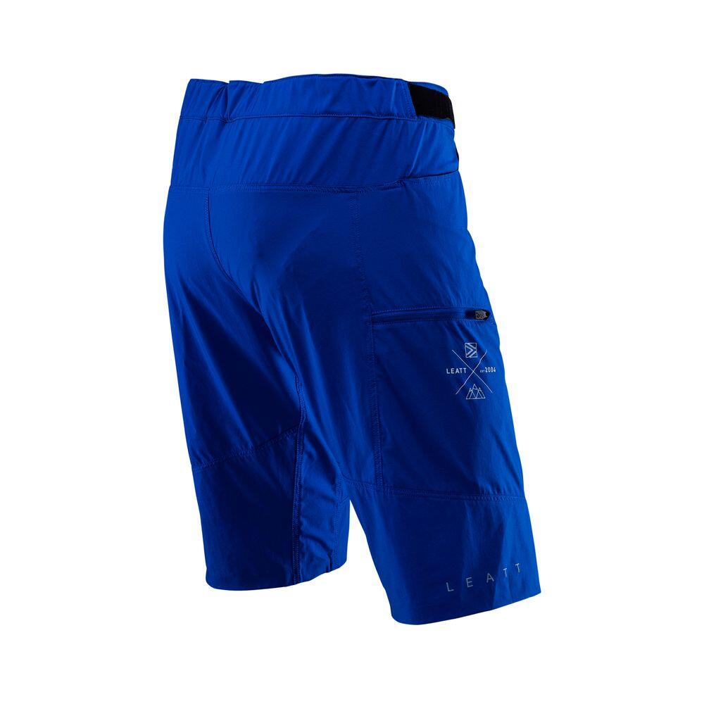 Short VTT Trail 2.0 multi-poches bleu homme 4/5