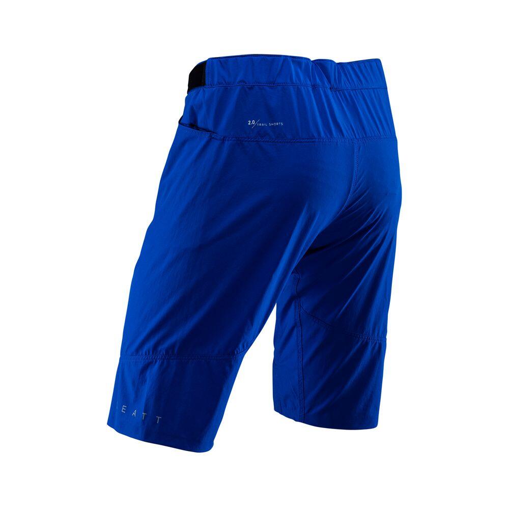 Short VTT Trail 2.0 multi-poches bleu homme 3/5