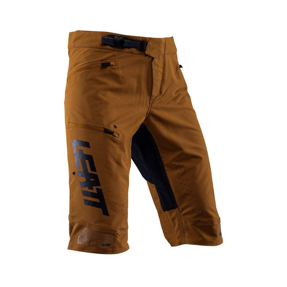 Leatt - Short Vtt Gravity 4.0 Résistant À L'Eau Et À La Boue Marron Homme - Short De Vélo - Marron - 38 S - Decathlon