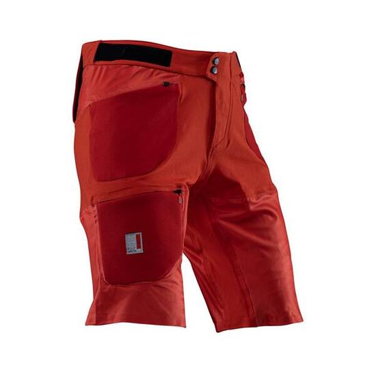 Pantaloncini MTB AllMountain 3.0 ventilati e leggeri Rosso Uomo