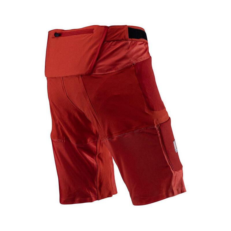 Pantaloncini MTB AllMountain 3.0 ventilati e leggeri Rosso Uomo