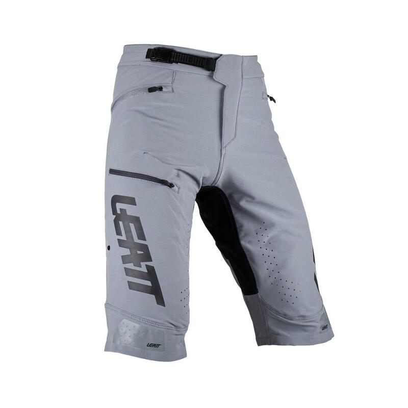 Pantaloncini MTB Gravity 4.0 resistenti ad acqua e fango Grigio Uomo