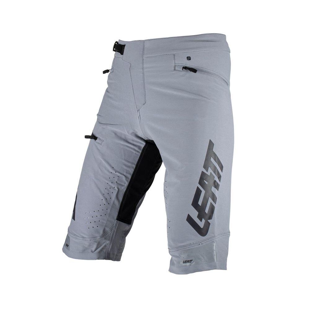 Pantaloncini MTB Gravity 4.0 resistenti ad acqua e fango Grigio Uomo |  Leatt