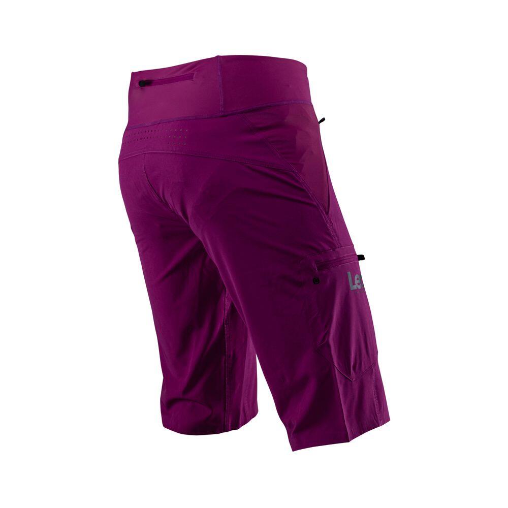 Short VTT femme AllMountain 2.0 résistant à l'eau et à la boue Violet 3/5